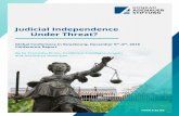 Judicial Independence Under Threat?