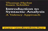 Introduction to Syntactic Analysis