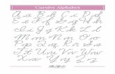 Cursive Alphabet - LittleCoffeeFox
