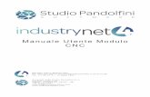 Manuale Utente Modulo CNC - Studio Pandolfini
