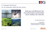 Beitrag und Mitarbeit der Geoinformationswirtschaft beim ...