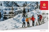 Analyse Wintertourismus Marketing.