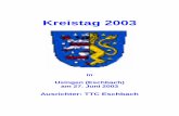 Kreistag 2003 - Hessischer Tischtennis-Verband