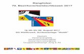 Ranglisten 70. Bezirksverbandschiessen Wölflinswil 2017