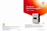 X3-Hybrid Benutzerhandbuch - SolaX Power