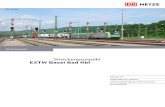Streckenprospekt ESTW Basel Bad Rbf - DB Netze