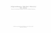 Algorithmic Model Theory SS 2016 - RWTH Aachen University