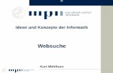 Websuche - Max Planck Institute for Informatics