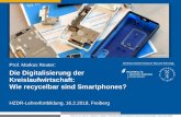 Prof. Markus Reuter: Die Digitalisierung der ...