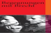 Begegnungen mit Bertolt Brecht - Suhrkamp Verlag
