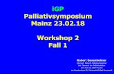 iGP Palliativsymposium Mainz 23.02.18 Workshop 2 Fall 1