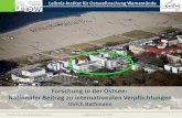 Forschung in der Ostsee: Nationaler Beitrag zu ...