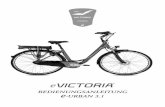 BEDIENUNGSANLEITUNG -URBAN 3 - Victoria Bikes