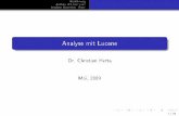 Analyse mit Lucene - ChristianHerta