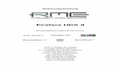 Fireface UCX II - RME Audio