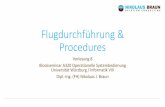 Flugdurchführung & Procedures
