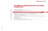 SCHNELLMONTAGESYSTEM VARIFIX - wuerth