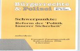 Bürgerrechte & Polizei/CILIP / Institut für Bürgerrechte ...