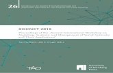 SOCNET 2018 - Proceedings of the Second International ...