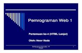 Pemrograman Web 1 04