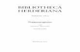 BIBLIOTHECA HERDERIANA - Venturus