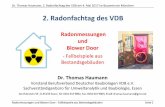 2. Radonfachtag des VDB