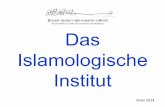 Das Islamologische Institut - Streben-nach-Wissen
