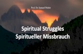 Spiritual Struggles Spiritueller Missbrauch