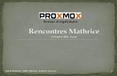 Installation de proxmox - Mathrice