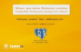 Wisse, was deine Elefanten machen - PostgreSQL wiki