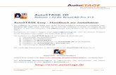 AutoSTAGE Easy - Handbuch zur Installation
