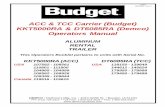 ACC & TCC Carrier (Budget) KKT5000RA & DT6085RA (Demco