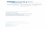 Selected Student Papers - IPW RWTH Aachen