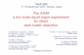 The ArDM a ton-scale liquid argon experiment for direct ...