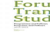 2012/2013 - Forum Transregionale Studien