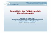 Cannabis in der Palliativmedizin klinische Aspekte