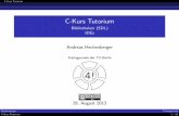 C-Kurs Tutorium - Bibliotheken (SDL) IDEs - Index of - Freitagsrunde