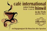 café international jeden Freitag hinwil