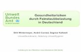 Gesundheitsrisiken durch Feinstaubbelastung in Deutschland