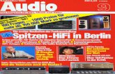 Audio 09/1985 Test: Sechs neue Cassettenrecorder ...