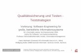 Qualitätssicherung und Testen - Teststrategien