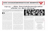 1914: „Die Sozialdemokratie zieht in den Krieg“