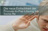 Die neue Einfacheit der Procure-to-Pay-Lösung bei Swiss Re