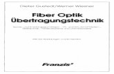 Fiber Optik Übertragungstechnik