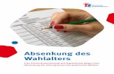 Absenkung des Wahlalters - DKHW