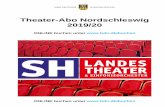 Theater-Abo Nordschleswig 2019/20