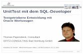 UnitTest mit dem SQL-Developer