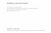 Index Seminum - Botanischer Garten und Botanisches Museum
