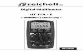 Digital-Multimeter UT 71A - E