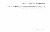 Olaf-Axel Burow Die Individualisierungsfalle